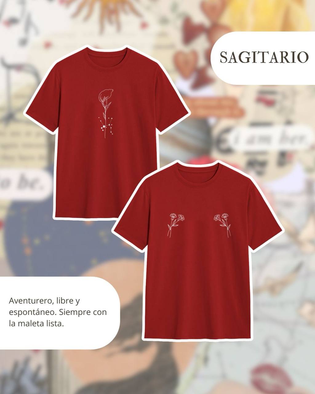 Camisetas Signos Zodiacales